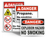 Fire Hazard Signs