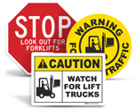 Forklift Signs