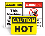 Machine Safety Signs